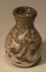 Raku Pottery Vase #1 by Ana Ankinaki