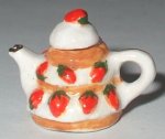 Strawberry Shortcake Teapot by Valerie Casson