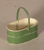 Green & white Bucket by St.Leger