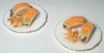 Taco Dinner for 2 on Porcelain Plates