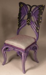 Butterfly Chair Purple