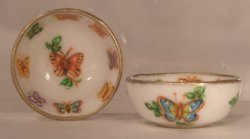 Butterfly Garden Serving Bowl by Christopher Whitford