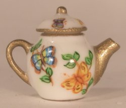 Butterfly Garden Teapot by Christopher Whitford