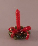 Christmas Candle Centerpiece by Carmen Valdes