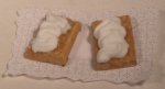 Waffles w/Whip Cream by Betty Sartorio
