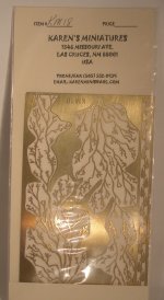 Etched Brass Sheet #18 by Karen's
