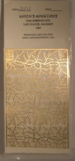 Etched Brass Sheet #12 by Karen's