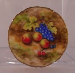 Royal Worchestor Inspired Fruit Charger by Christopher Whitfford