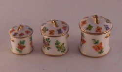 Butterfly Garden Canister Set by Christopher Whitford