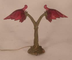 Flame Table Lamp by Jim Pounder