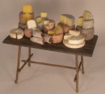 Cheese Selection on Jason Getzan Table by Et Cetera
