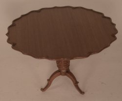 Pie Crust Center/Dining Table by Silvia Nagore