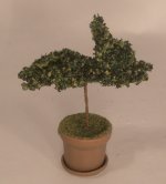 Topiary Jumping Bunny by Wilhelmina
