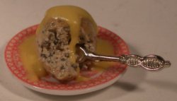 Old Fashioned British steamed Pudding by Linda Cummings