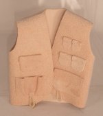 Fishing Vest Beigh by Prestige Leather