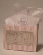 Enamel Ware Shopping Bag by ItsyBitsy