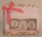 Designer Box Filled w/Bath Tins #1 by Syreeta's Miniatures