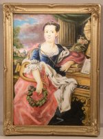 Pompee Bater's Portrait Of Princess Gieciante by Whitford
