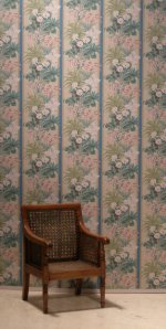 Antigue Stripe Sand/Teal by Tigerlily and Rose