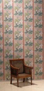 Antigue Stripe Sand/Red by Tigerlily and Rose