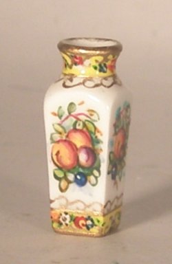 Spanish Fruit Square Vase by Christopher Whitford