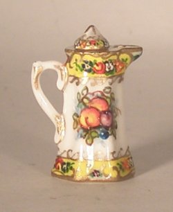 Spanish Fruit Chocolate Pot by Christopher Whitford