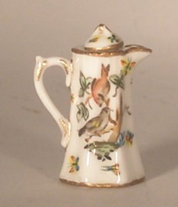 Rothchild Bird Chocolate Pot by Christopher Whitford