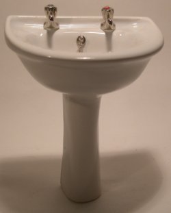 Porcelain Column Sink by Anne Calloway
