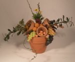Floral Arrangement #619 by Christine Dell'Anna