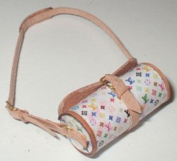 LV Monogram White "Passy" Bag by Jose Gomez