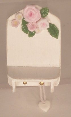 Pink Rose Wall shelf by Syreeta's