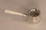 Sterling Brandy Saucepan w/Ivory Handle by Terance Stringer