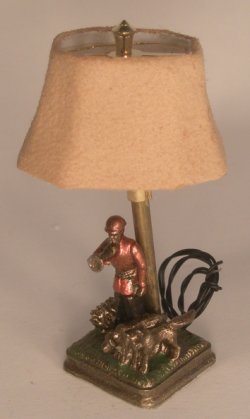 Hunt Scene Lamp by Brooke Tucker