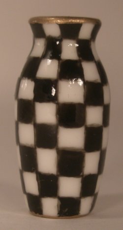Jester Check Vase by Christopher Whitford