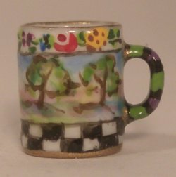 Scenic Check Coffee Mug by Christopher Whitford