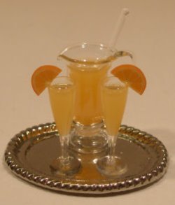 Mimosa Tray by Carolyn McVicker