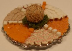 Large Cheese Platter by Carolyn McVicker