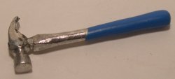 Hammer w/Blue Handle #A by Victor Franco