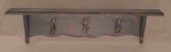 Blue Washed Wall Hook by CJ's