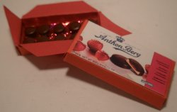Chocolate Box Anthon Berg Red Box by Jill Miles