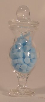 Glass Filled Candy Jar #11 by Lola
