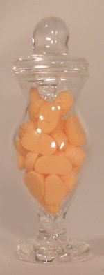 Glass Filled Candy Jar #3 by Lola