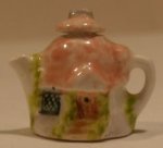 Round Cottage Teapot by Valerie Casson