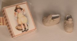 Kid Leather Childs Shoe #7 by Syreeta's