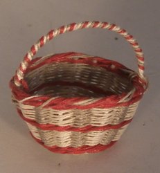 Basket #3 by Victoria Miniatures