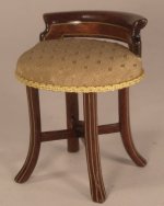 Harp/Vanity Stool by Michael Walton