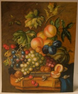 Johannes Roedi's Still Life w/Grapes by Christopher Whitford