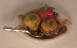 Stuffed Peppers by Linda Cummings