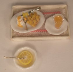 Breakfast Tray by Linda Cummings