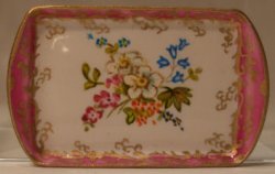 Palace Bouquet Rectangle Tray by Christopher Whitford